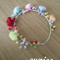 Jual Flower crown medium rose Murah