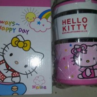 Jual lunch box / rantang stainless karakter hello kitty susu Berkualitas Murah