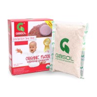 Jual GASOL Tepung Organik Rasa Beras Merah 200Gr / Makanan Bayi Murah