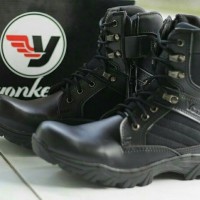 Jual YONKERS DELTA SAFETY BOOT TACTICAL RESLETING UJUNG BESI Murah