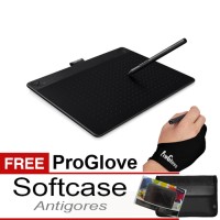 Jual WACOM Intuos Art Medium Black CTH690/K0 Gloves, Softcase, proskin Murah