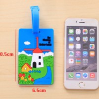 Jual Luggage Tag Label Koper Design Unik bahan Silikon BERKUALITAS Murah