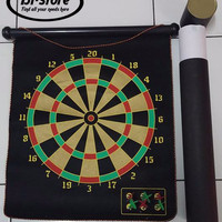 Jual perlengkapan alat olahraga Safety Magnetic Dart Game Set + 6 magnet ar Murah