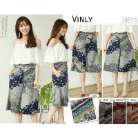 Jual VINLY - BAWAHAN BATIK KULOT BATIK MODERN ROK BATIK CELANA BATIK SKORT Murah