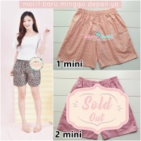 Jual CELANA PENDEK MINI / GROSIR CELANA TIDUR WANITA / SHORT PANTS ALLSIZE Murah