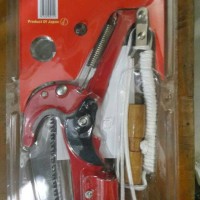 Jual tree pruner / gunting dahan 2 in 1 galah gergaji + gunting dapat menja Murah