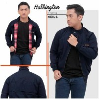 Jual Jaket Pria Bandung / Jaket Harrington Navy Murah
