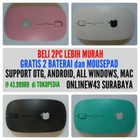 Jual mouse wireless slim mantab Murah