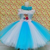 Jual TUTU DRESS FROZEN SHORT EXTRA MEGAR Murah