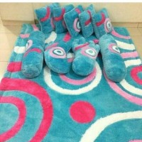 Jual karpet lantai karakter / surpet fullset / kasur bulu rasfur/ printing Murah