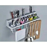 rak dinding rak piring kitchen set aluminium lemari dapur