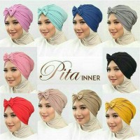 Jual innert pita / turban pita instant hijab jilbab kerudung khimar Murah