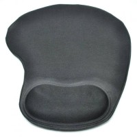 Jual Gel Wrist Rest Mouse Pad Black Murah