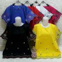 Jual Lf-8243 blouse imp bordir Murah