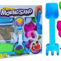 MAINAN PASIR 3 WARNA PLUS 4 CETAKAN - MAINAN KADO EDUKATIF ANAK MURAH