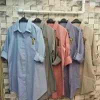 Jual Dress kemeja katun import Murah