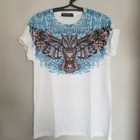 Jual Blue Owl 3D printing tumblr tee shirt Murah