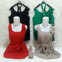 Jual Lf-321 peplum kensi pundak bunga Murah