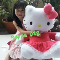 Jual boneka hello kitty renda jumbo Murah