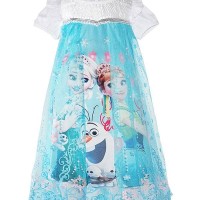 Jual Frozen Blue Dress Murah