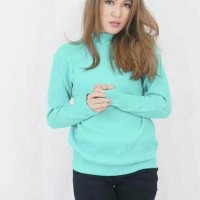Jual Baju panjang Turtleneck Rhoundhadin Mint Murah