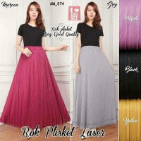 Jual Rok Plisket Laser Murah