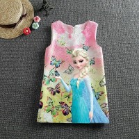 Jual ELSA DRESS PINK (IMPORT) Murah
