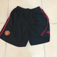 Jual CELANA BOLA MANCHESTER UNITED MU HOME HITAM 2017-2018 Murah