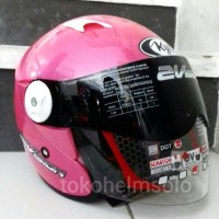 Helm KYT 2 Vision Pink Metallic