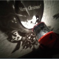 Jual lampu tidur proyektor natal christmas santa snowman olaf reseller drop Murah
