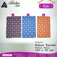 Jual Pashmina Katun Denim - Jilbab Hijab Murah