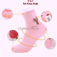 Jual SANDAL & SEPATU IMPORT 5 in 1 Set Kaos Kaki BUNGA BEST SELLER Murah