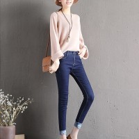Jual Baju Fashion Import Korea Celana Jeans Skinny Wanita A31052 Murah