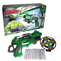 Jual New Mainan Anak Soft Bullet Blaster Senapan Pistol EVA Nerf Gun Hulk Murah