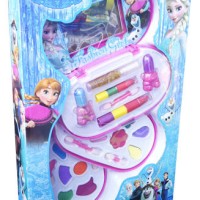 Jual New Mainan Anak Perempuan - Make Up Set Frozen 3 Susun Fashion Beauty Murah