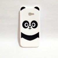 Jual CASING HANDPHONE SAMSUNG A520 A5 2017 TRENDY 3D PANDA SOFT SILIKON Murah