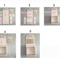 Jual PROMO MH50600 Decorative Rack CERMIN Shabby chic vintage rak MURAH ME Murah