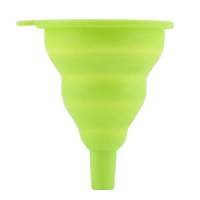 Jual Corong Lipat Minyak Air Mini Silicon Foldable Funnel Murah