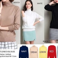 Jual Turtleneck Blouse Murah