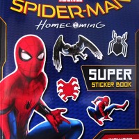 Jual Marvel Spiderman Homecoming Super Sticker Book Murah