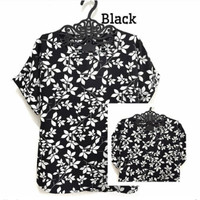 Jual Paling Laris Shanghai Flower Blouse Murah