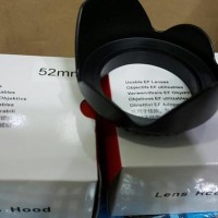 LENS HOOD UNIVERSAL UKURAN 52 DAN 58 BUAT KAMERA NIKON CANON
