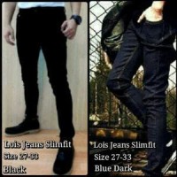 Jual Celana Jeans Lo*s Hitam / Celana Jeans Slimfit /celana Jeans Murah