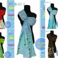 Jual Jual Gendongan Ring Sling Utuh Tanpa Celah Baby Al Motif J Murah