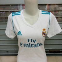Jual JERSEY REAL MADRID HOME LADIES 2017/2018 GRADE ORI Murah