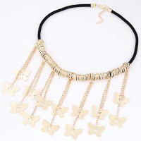 Jual Kalung Korea Butterfly Tassel Decorated Simple Design Forever21 T6BB58 Murah
