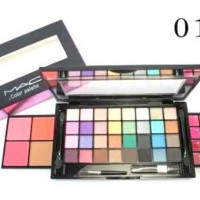 Jual Terbaru EYESHADOW MAC MK 12 = 32 eyeshadow, 4 blush on, 16 lipstik Murah