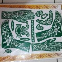 Jual Cetakan Henna Set Tangan Dan Kaki (Sale) Murah