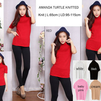 Jual Amanda Turtleneck Knitted Istimewa Murah