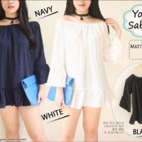 Jual *Sabrina Yoona RO* blouse wanita twiscont var color terkeren Murah